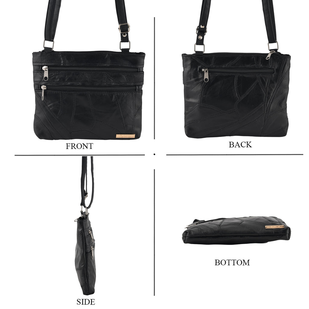 Styled By Crossbody Bag (Size - One Size) - Black_8517814_4