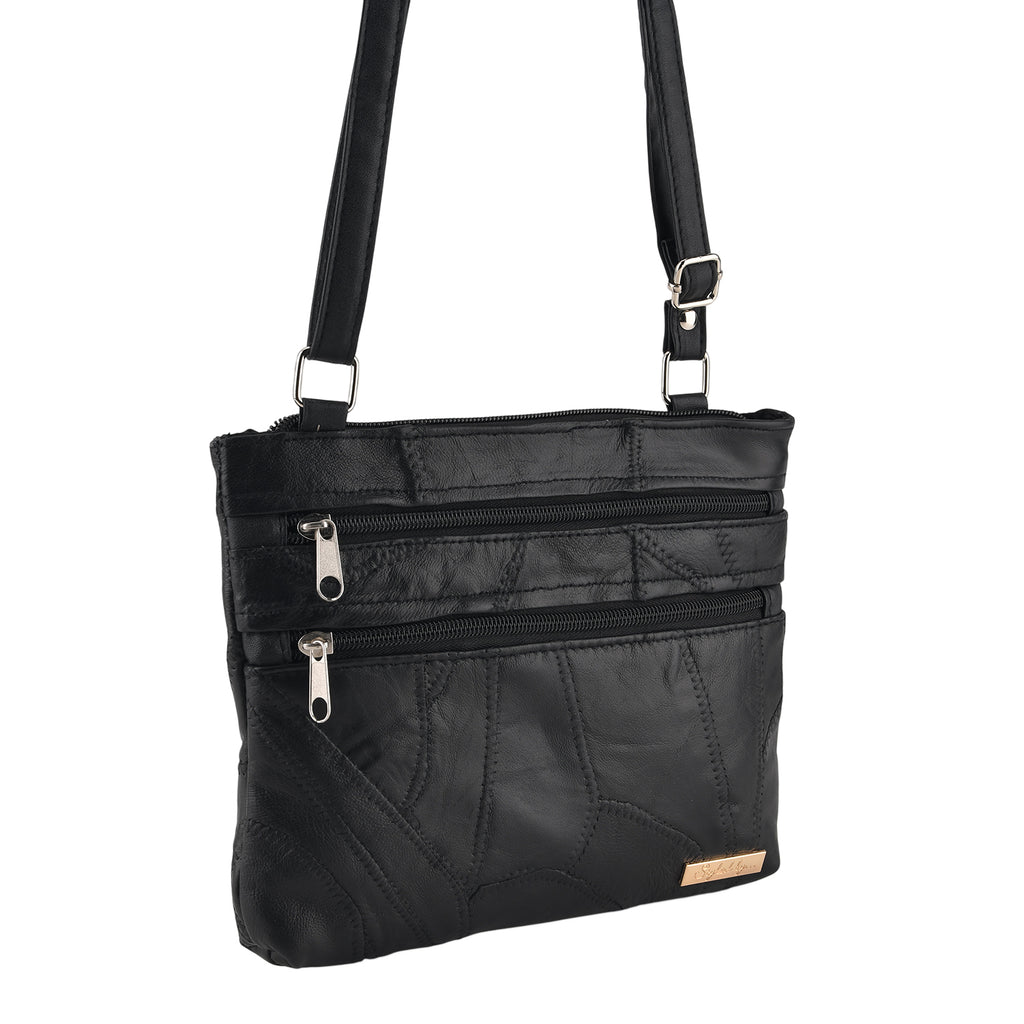 Styled By Crossbody Bag (Size - One Size) - Black_8517814_7
