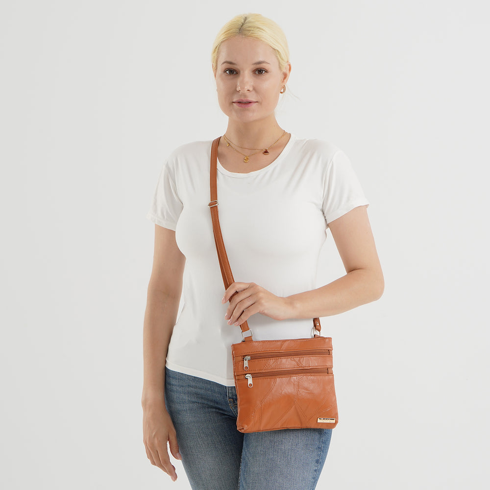 Styled By Crossbody Bag (Size - One Size) - Tan_8517815_2