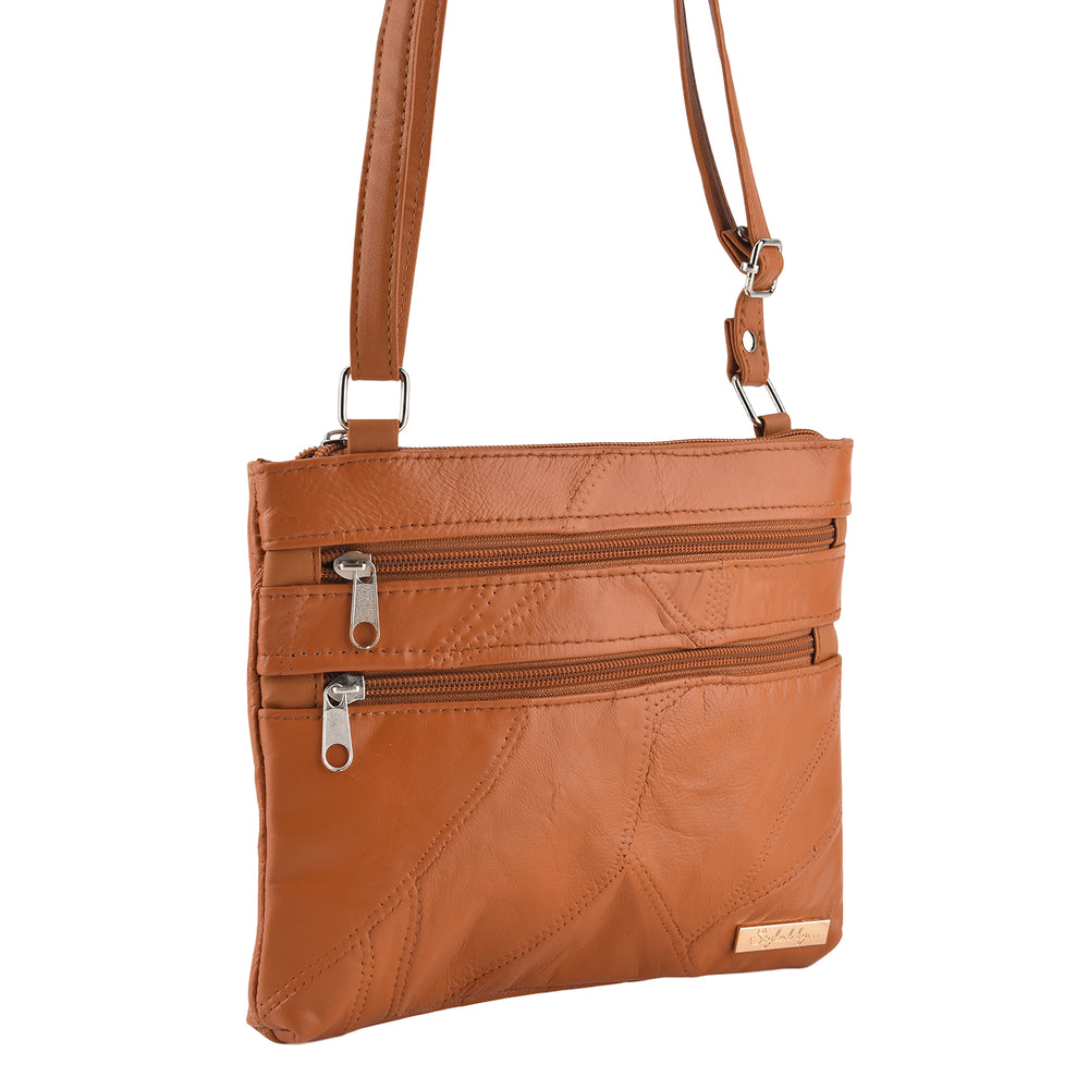 Styled By Crossbody Bag (Size - One Size) - Tan_8517815_7