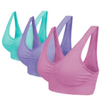 Comfortisse Set Of 3 Velform Seamless Extra Soft Bras Colours (Size XL) - Multi Colour_8518106