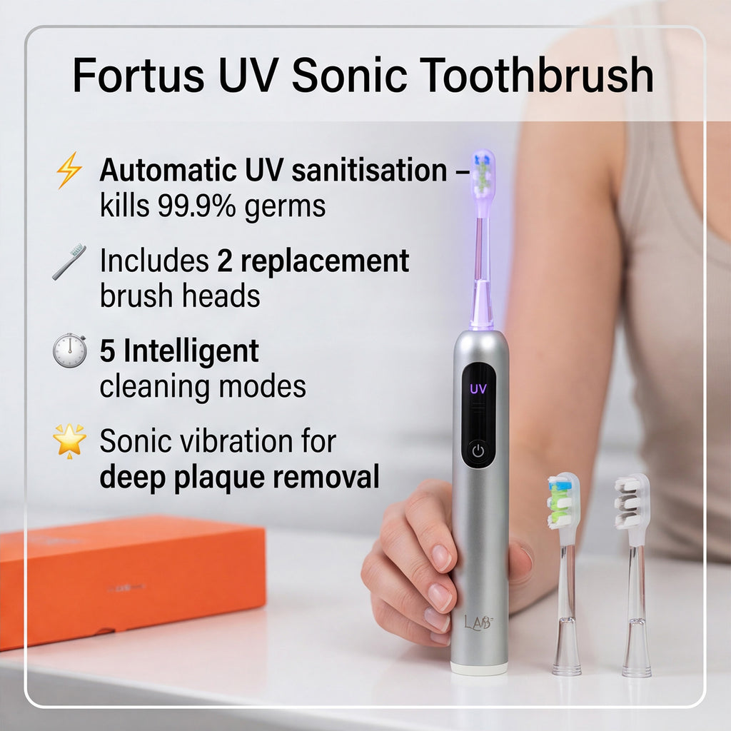 Lab Life Sonic Toothbrush with Ultra Wave UV Sanitising – Idealworld