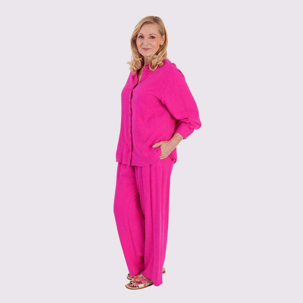 Marina Kaneva Button Down Shirt (Size 20) - Pink_8518424_2