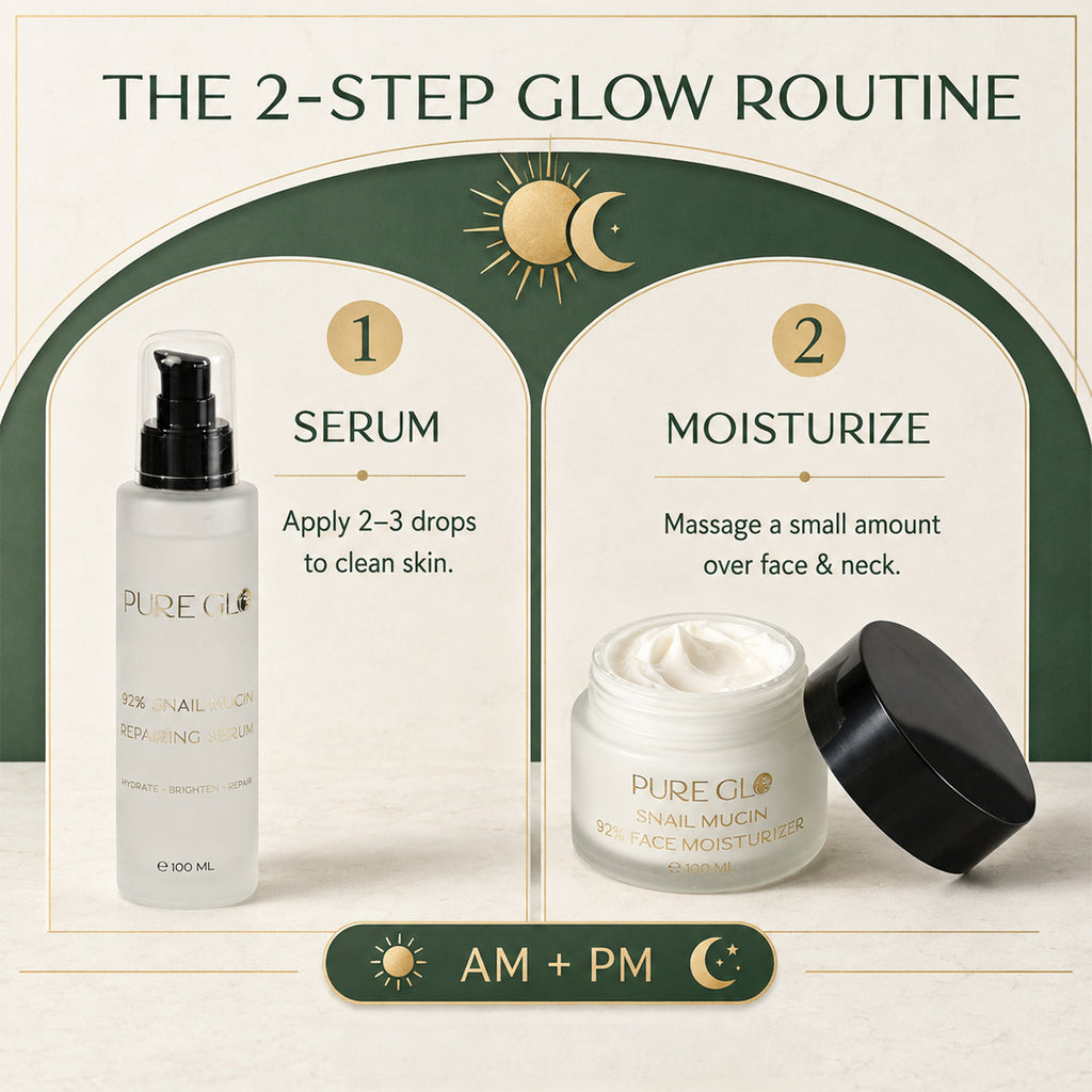 " Snail Mucin Repairing Serum 100ml, Hydrating Serum for Face with Snail Secretion Filtrate for Dull Skin & Fine Lines, Korean Skin Care 100ml / 3.3oz  Snail Mucin 92% Face Moisturizer, 3.52 Oz, Light_8518553_3
