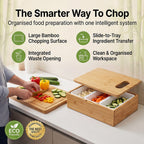 Chop Master Complete Chopping Board System with Chopping Mats - Trays