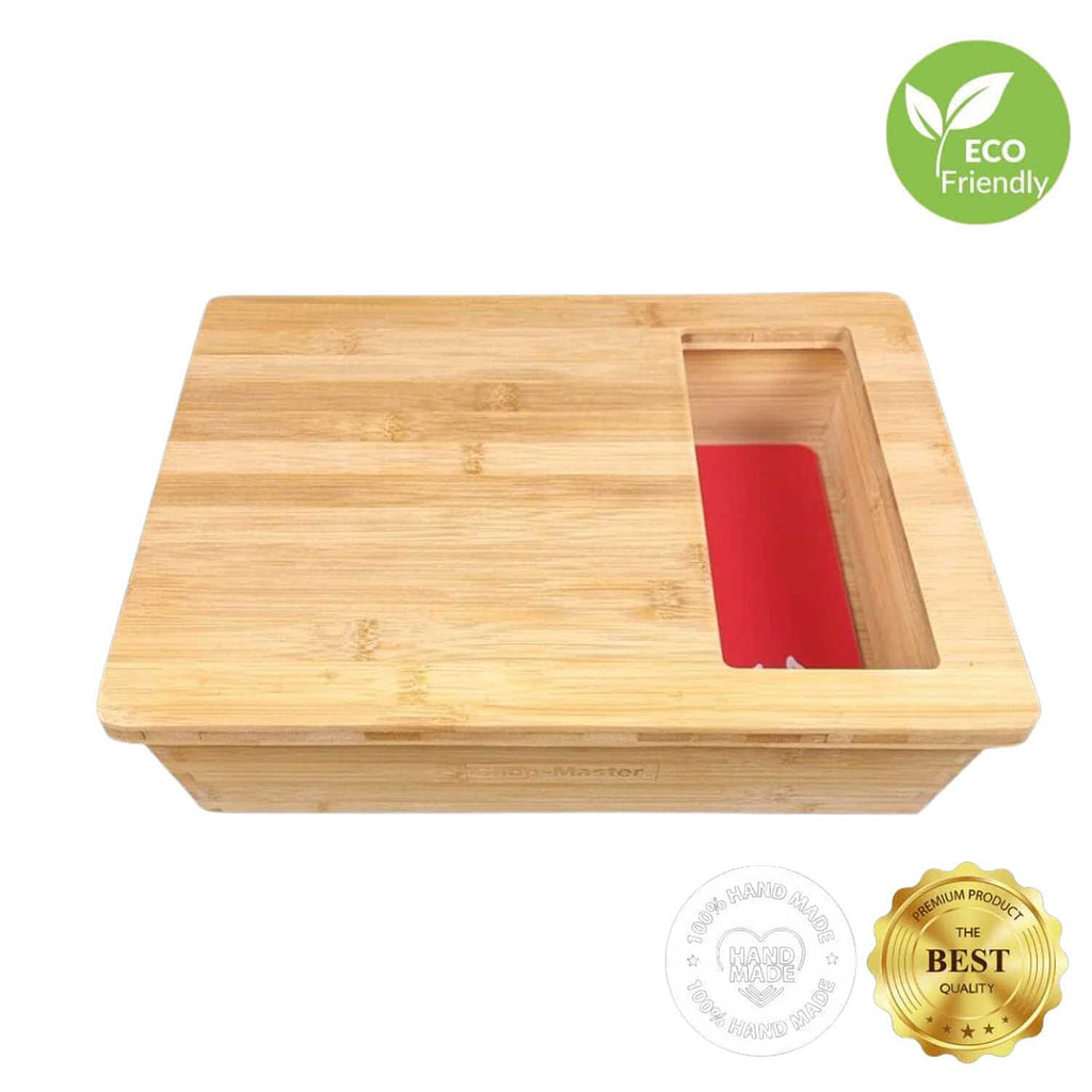 Chop Master Complete Chopping Board System with Chopping Mats - Trays