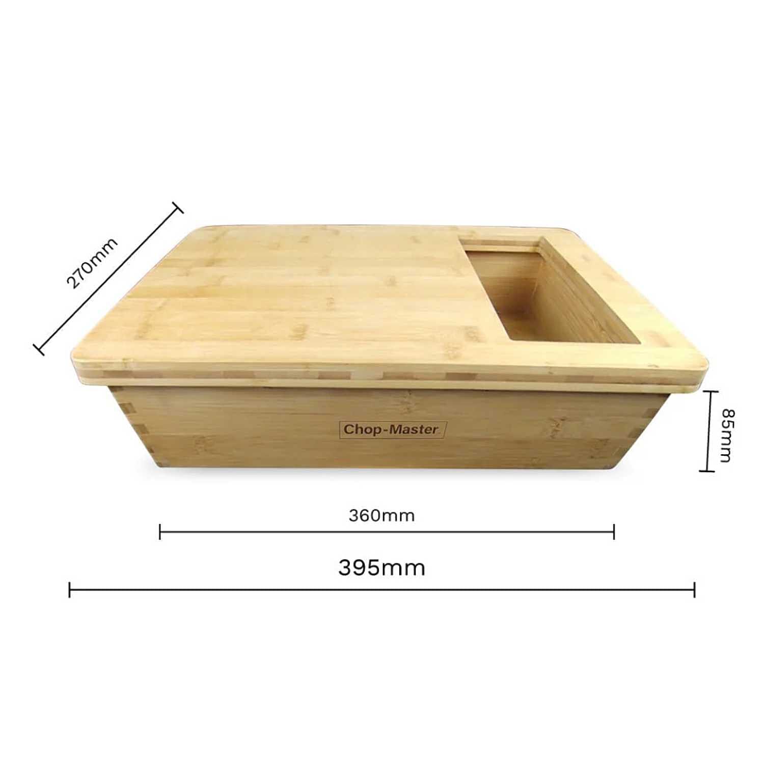 Chop Master Complete Chopping Board System with Chopping Mats - Trays