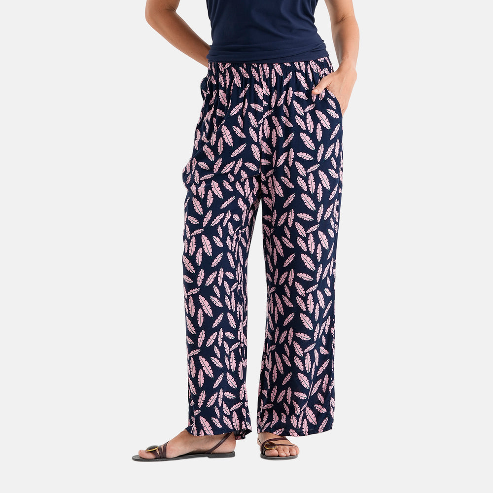 & Maisi Patterned Loungwear (Size - Large) - Navy Blue & Navy Blue_8521092_5