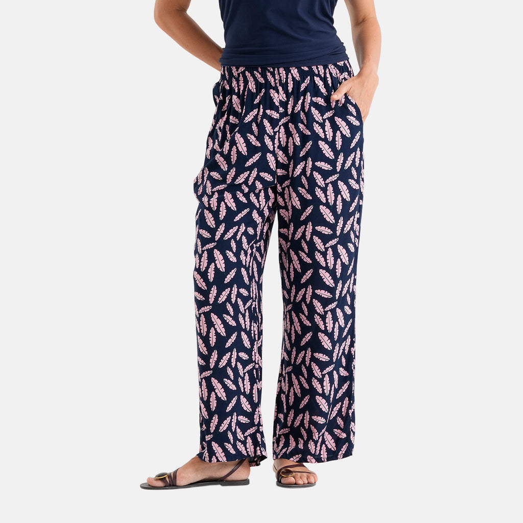 & Maisi Patterned Loungwear (Size - Large) - Navy Blue & Navy Blue_8521092_5