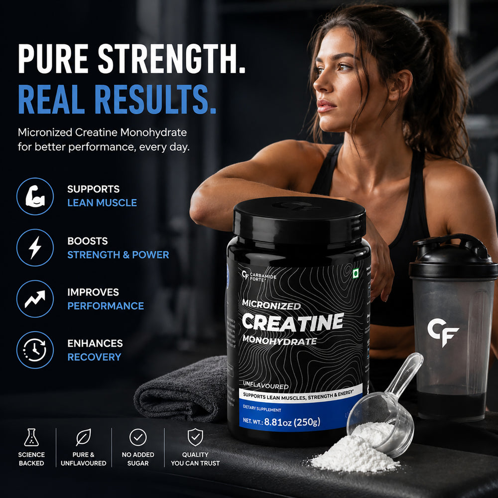 "CARBAMIDE FORTE MICRONISED CREATINE MONOHYDRATE POWDER 83 SERVINGS – 250g/ 8.8oz"_8523784_2