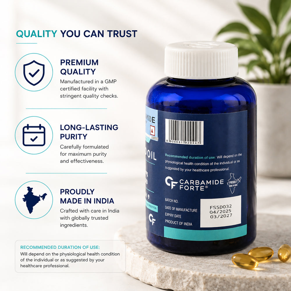 Carbamide Forte Cold Pressed Flaxseed Oil 1000mg Capsule_8523786_2