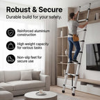 Lightweight 3.2 m Telescopic Ladder