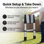 Lightweight 3.2 m Telescopic Ladder