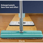 Aqua Laser Easy Flat Mop (1 x Replacement Cloth) - Green