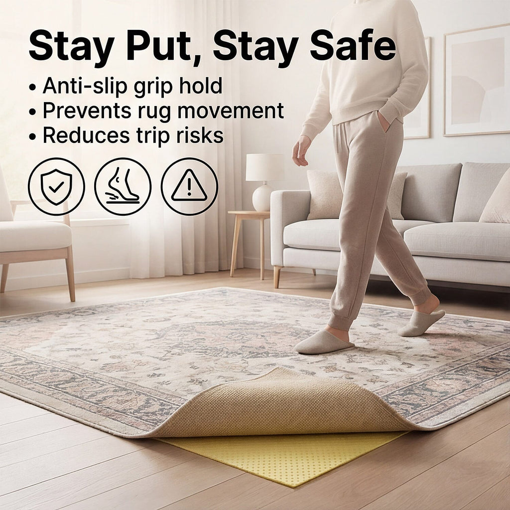Anti-Skid Rug Gripper - Yellow