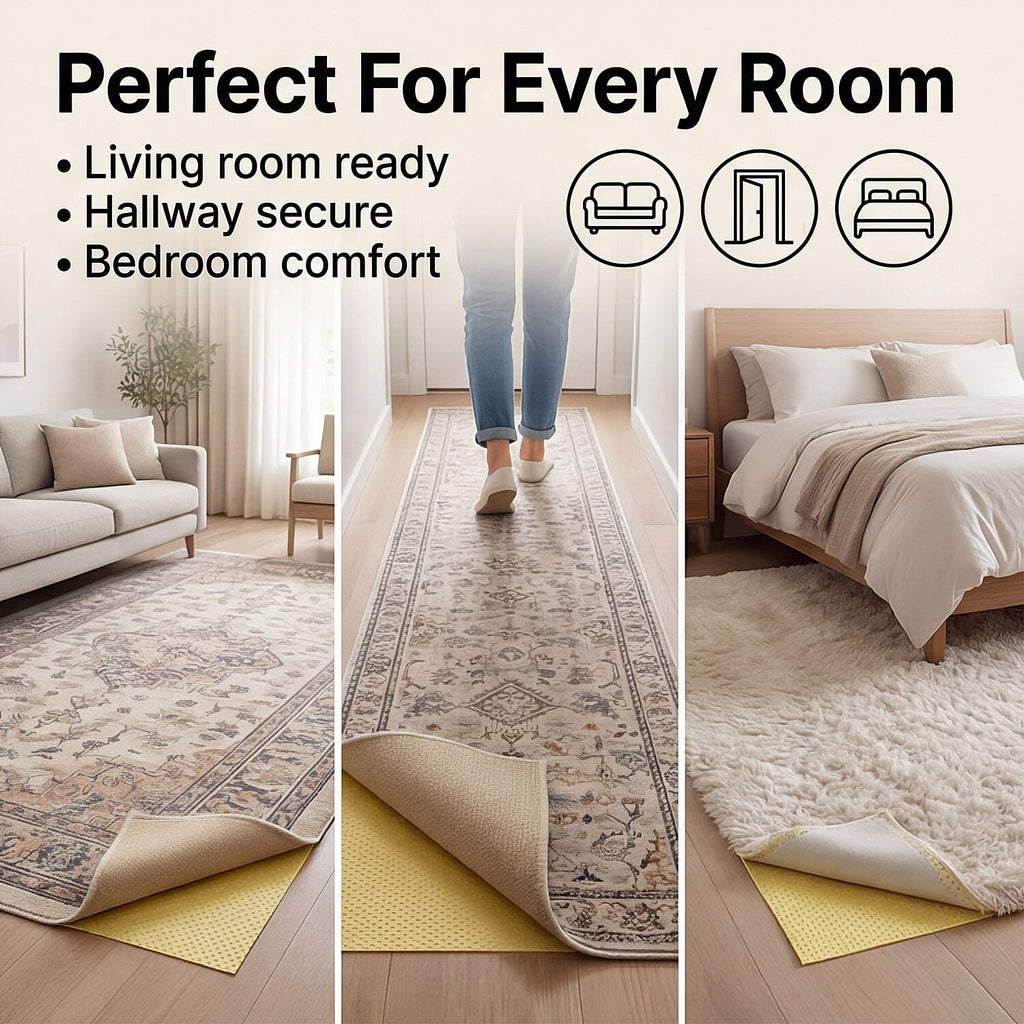 Anti-Skid Rug Gripper - Yellow