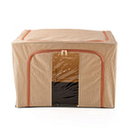 Bliss & Beyond Set of 2 - Storage Boxes Set with Vacuum Compression Storage Bags- Beige & Lavender_8527501_2
