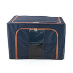 Bliss & Beyond Set of 2 - Storage Boxes Set with Vacuum Compression Storage Bags - Blue & Rose_8527503_2