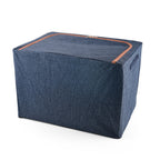 Bliss & Beyond Set of 2 - Storage Boxes Set with Vacuum Compression Storage Bags - Blue & Rose_8527503_3