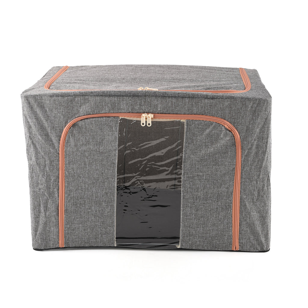 Bliss & Beyond Set of 2 - Storage Boxes Set with Vacuum Compression Storage Bags - Pink_8527800_2