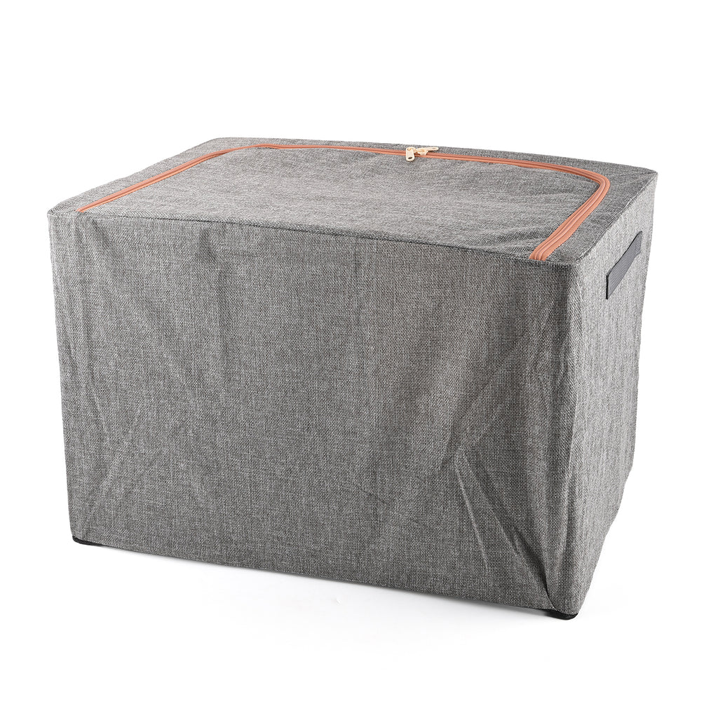 Bliss & Beyond Set of 2 - Storage Boxes Set with Vacuum Compression Storage Bags - Pink_8527800_3