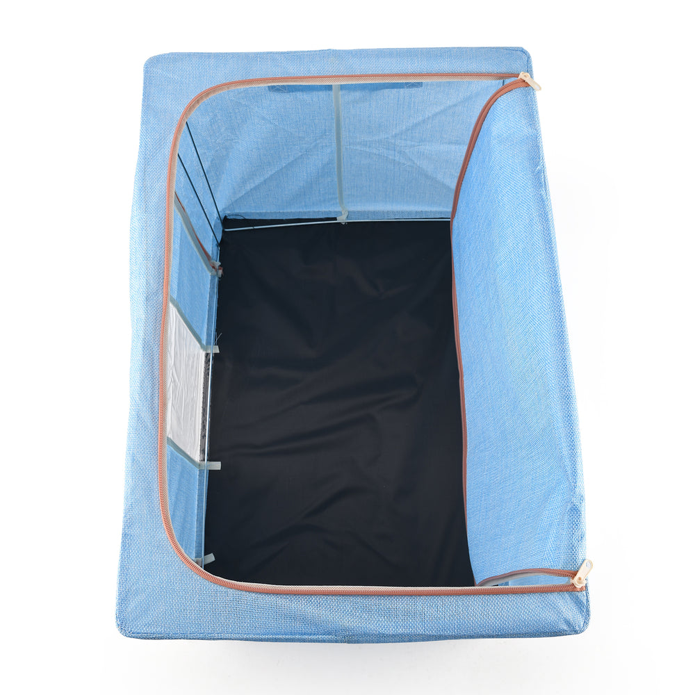 Bliss & Beyond Wardrobe Storage Box (60x42x40 cm) - Light Blue_8527859_3