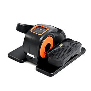Bliss - Beyond Presents our Most Advanced Electric Stepper with Digital Display 12 Speed Modes, Multiple Workout Modes, Remote Controlled - Black and Orange