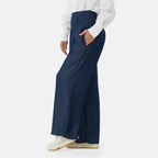 & Maisi Lyocell Linen Patterned Jean and Pant/Trouser (Size - 12) - Denim Carbon_8530678_3