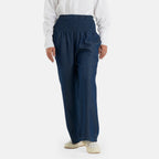& Maisi Lyocell Linen Patterned Jean and Pant/Trouser (Size - 16) - Denim Carbon_8531170_1