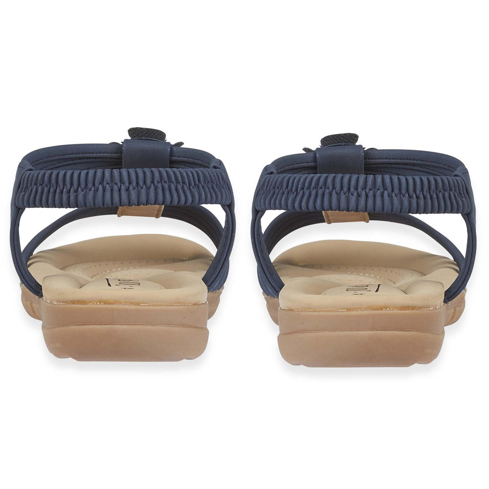 Jo & Joe Ladies Sandal (Size - 4) - Navy_8536683_2