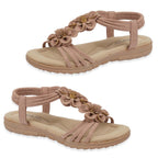 Jo & Joe Ladies Sandal (Size - 6) - Pink_8536691