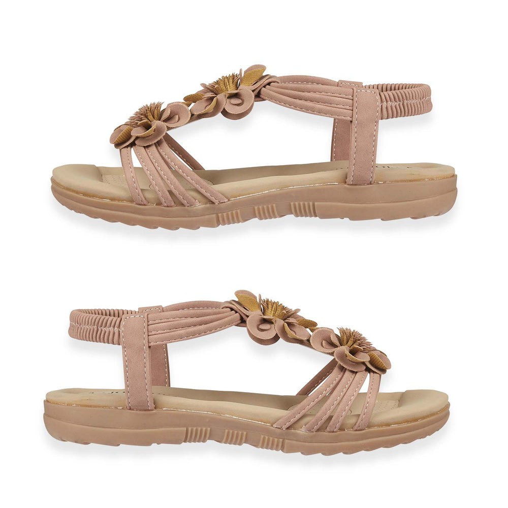 Jo & Joe Ladies Sandal (Size - 6) - Pink_8536691_1