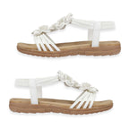 Jo & Joe Ladies Sandal (Size - 6) - White_8536697_1