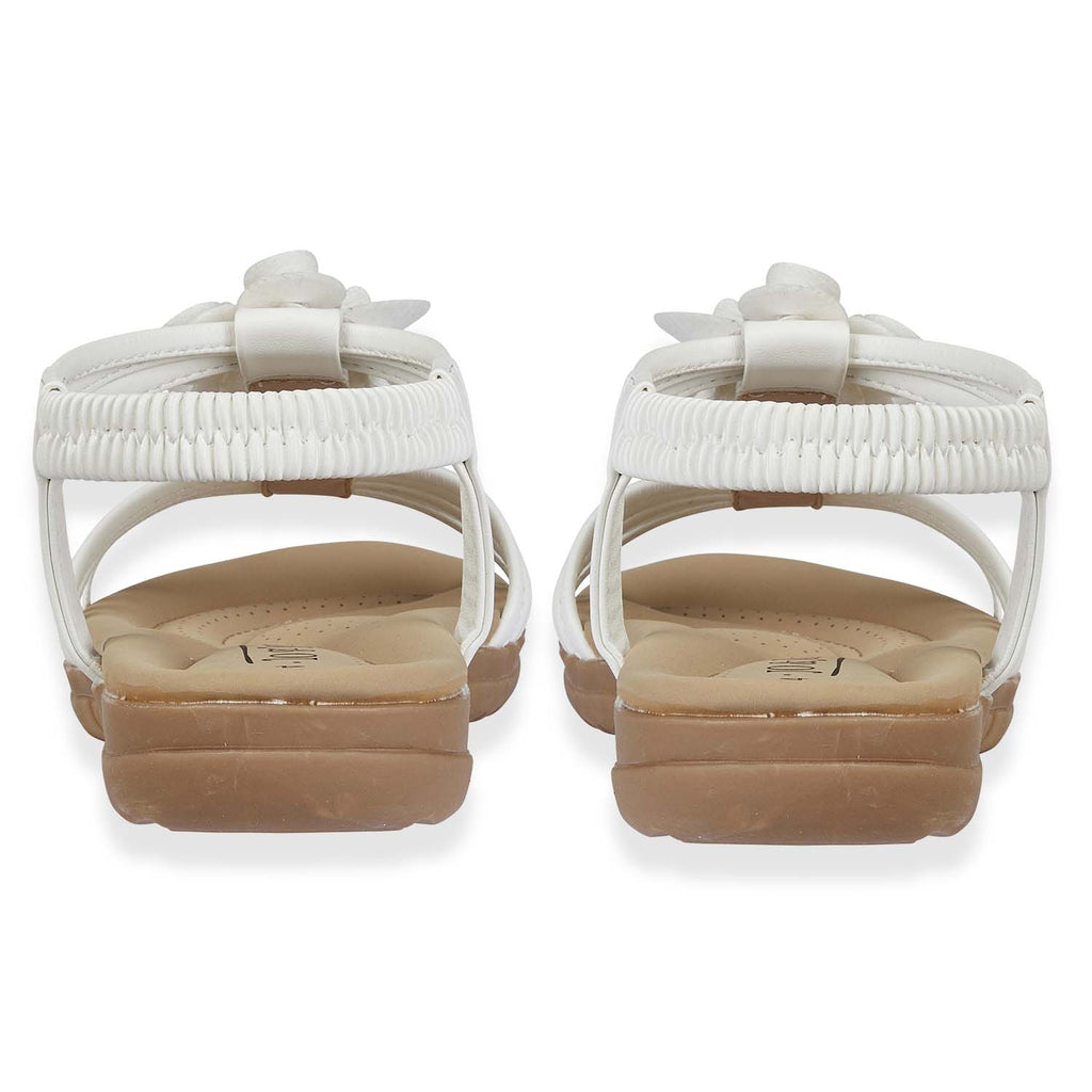 Jo & Joe Ladies Sandal (Size - 6) - White_8536697_2