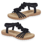 Jo & Joe Ladies Sandal (Size - 4) - Black_8536701