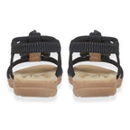 Jo & Joe Ladies Sandal (Size - 8) - Black_8536705_2