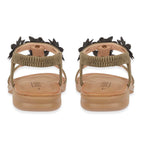 Jo & Joe Ladies Sandal (Size - 4) - Khaki_8536743_2