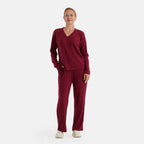 & Maisi Patterned Loungwear (Size - Large) - Red_8537383
