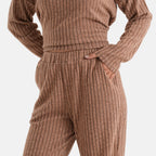& Maisi Patterned Loungwear (Size - Large) - Brown_8537421_5
