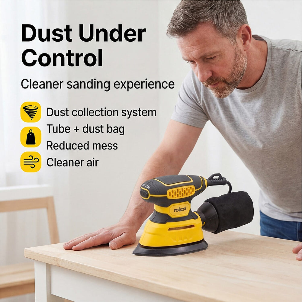BRAND NEW LAUNCH - Rolson 140W Detailer Mouse Sander
