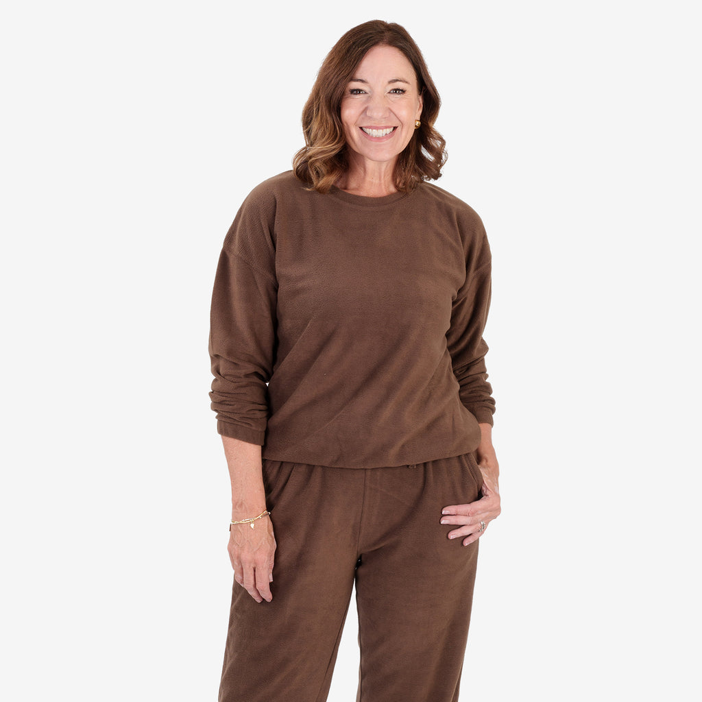 & Maisi  Top (Size - 12) - Coffee_8540646