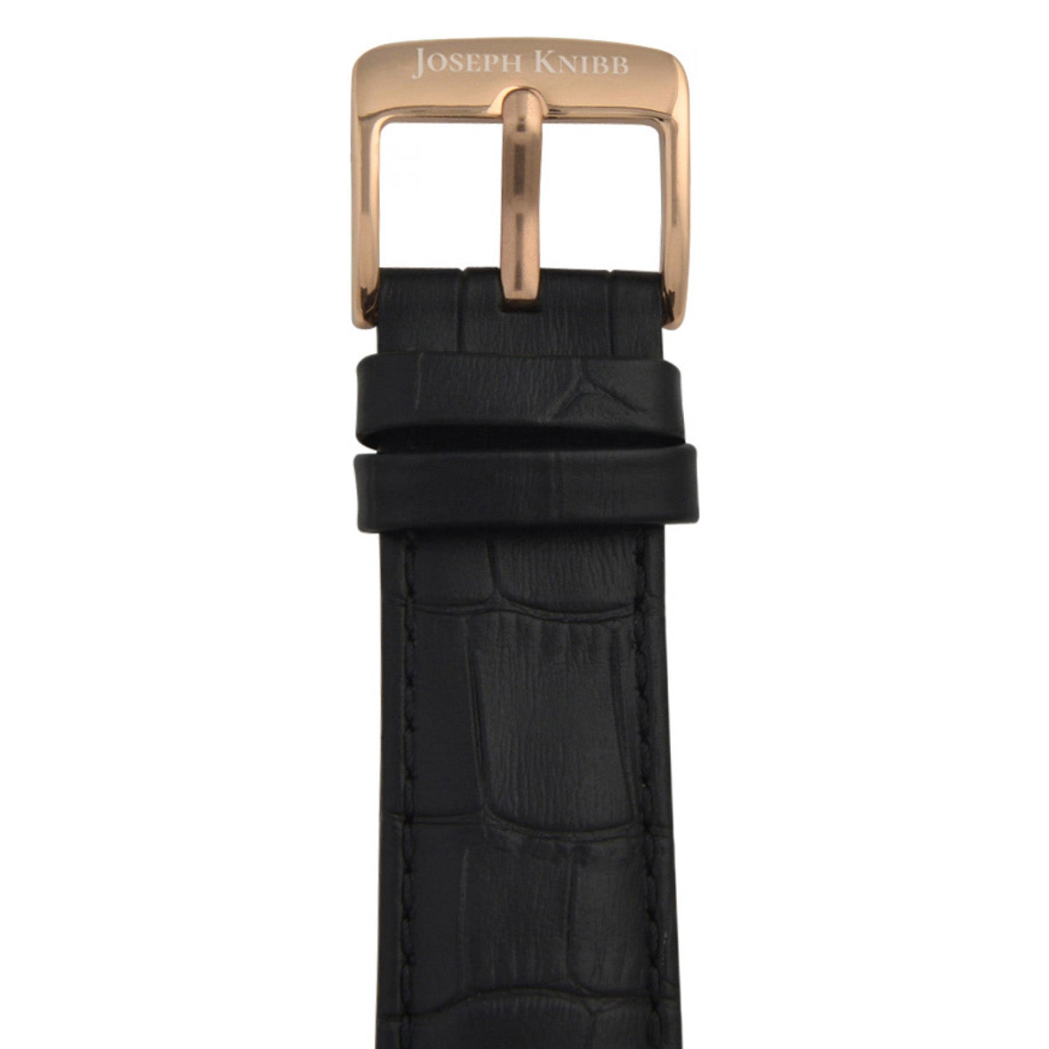 Automatic Mens Watch in Leather - Black_8540779_5