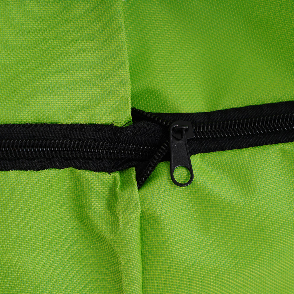 Foldable Shopping Trolley Bag with Wheels - Bright Green_8541272_8
