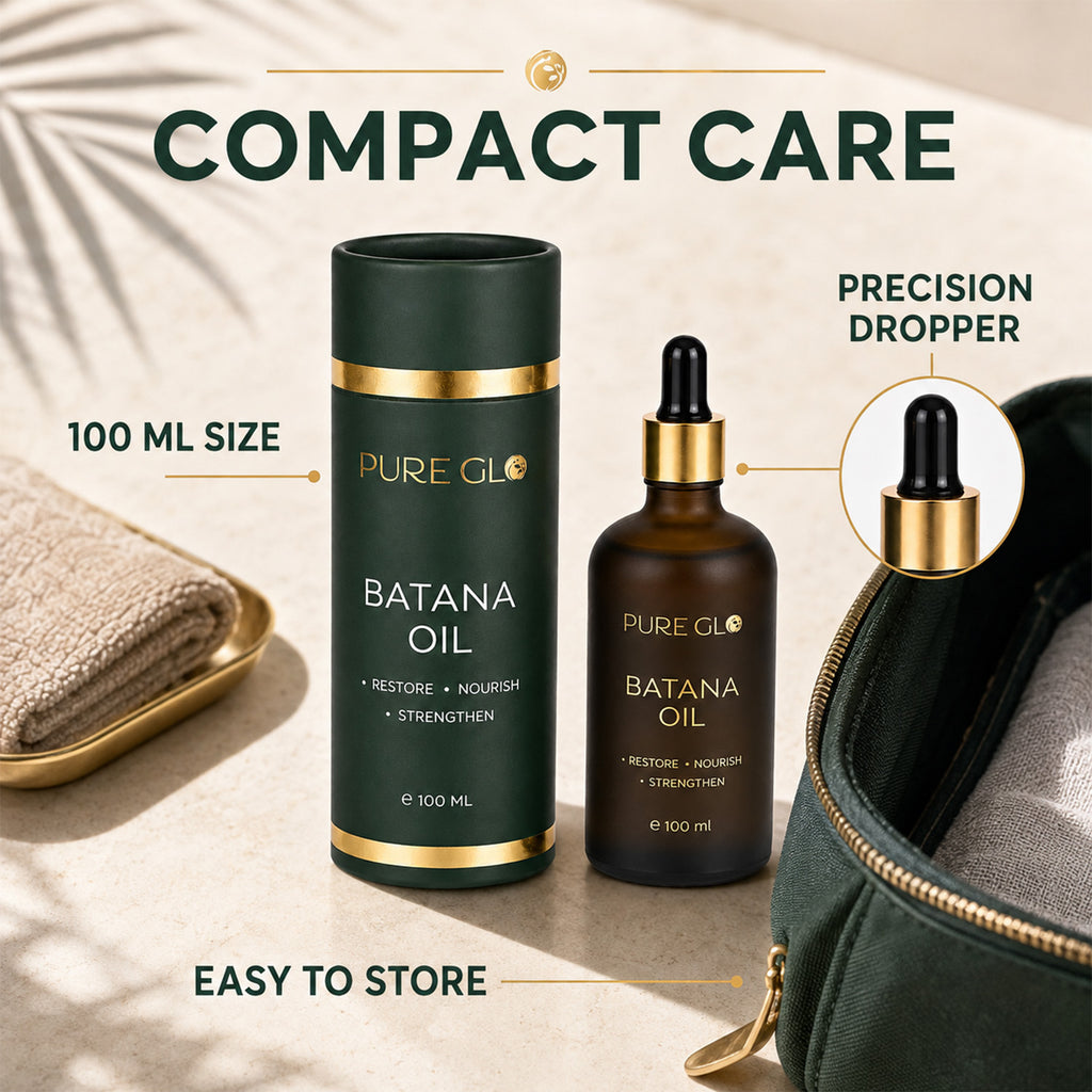 100% Pure Batana Oil - Lightweight Leave-In & Pre-Wash Oil for Dry, Damaged, High Porosity Hair - Scalp & Hair Care for Healthier, Longer-Looking Hair - Honduras Sourced (4 fl oz)_8542628_4