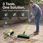 DEKTON 3 IN 1 Weed Removal Brush Set - Green