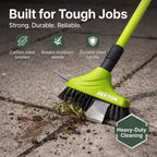 DEKTON 3 IN 1 Weed Removal Brush Set - Green