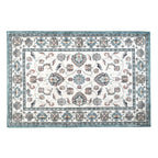 Bliss & Beyond Printed Rug and Door Mat (Size 120x1 cm) - Blue_8552215