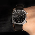 Sekonda Quartz Mens Watch in Leather - Black_8552663_1