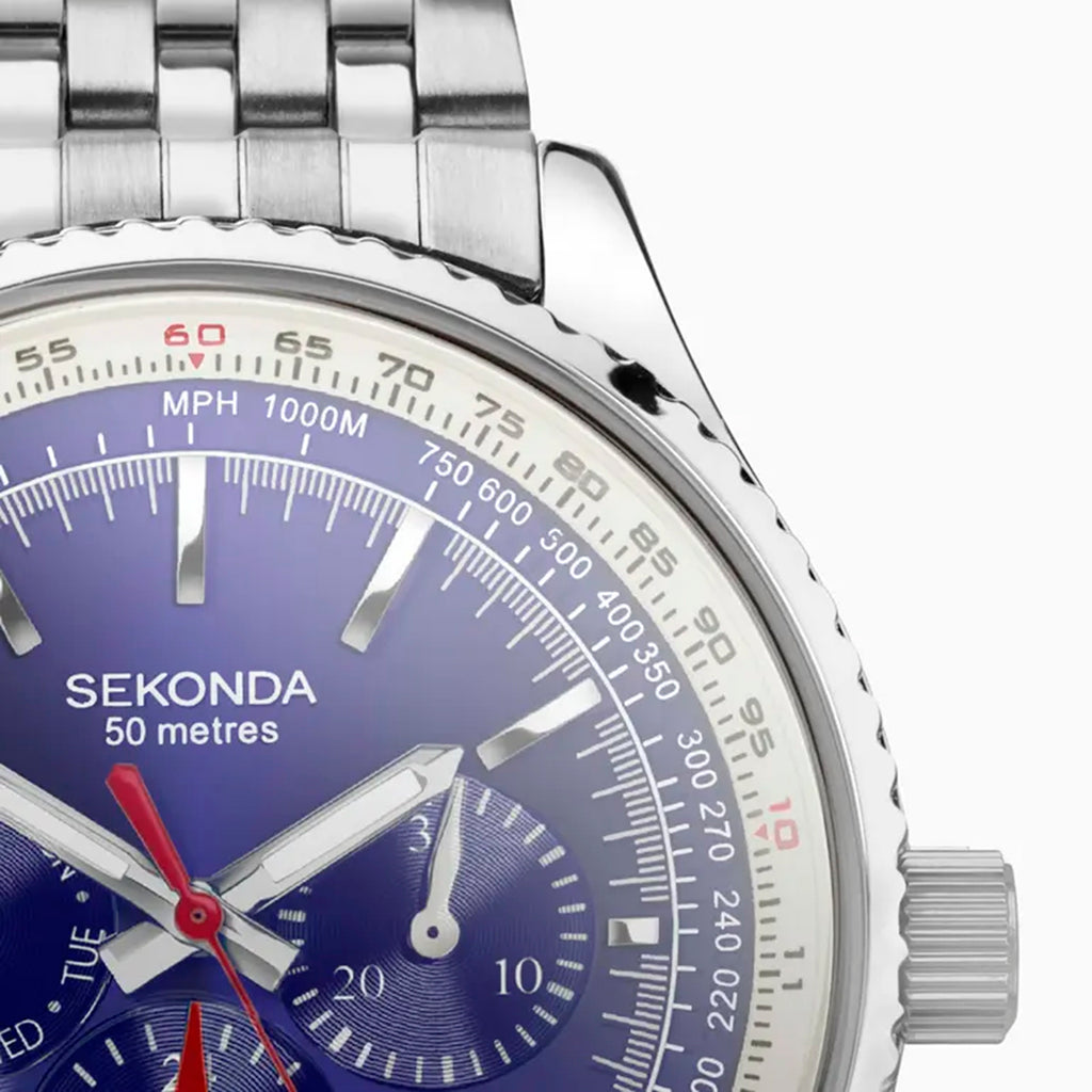 Sekonda Quartz Mens Watch in Stainless Steel - Silver_8552683_4