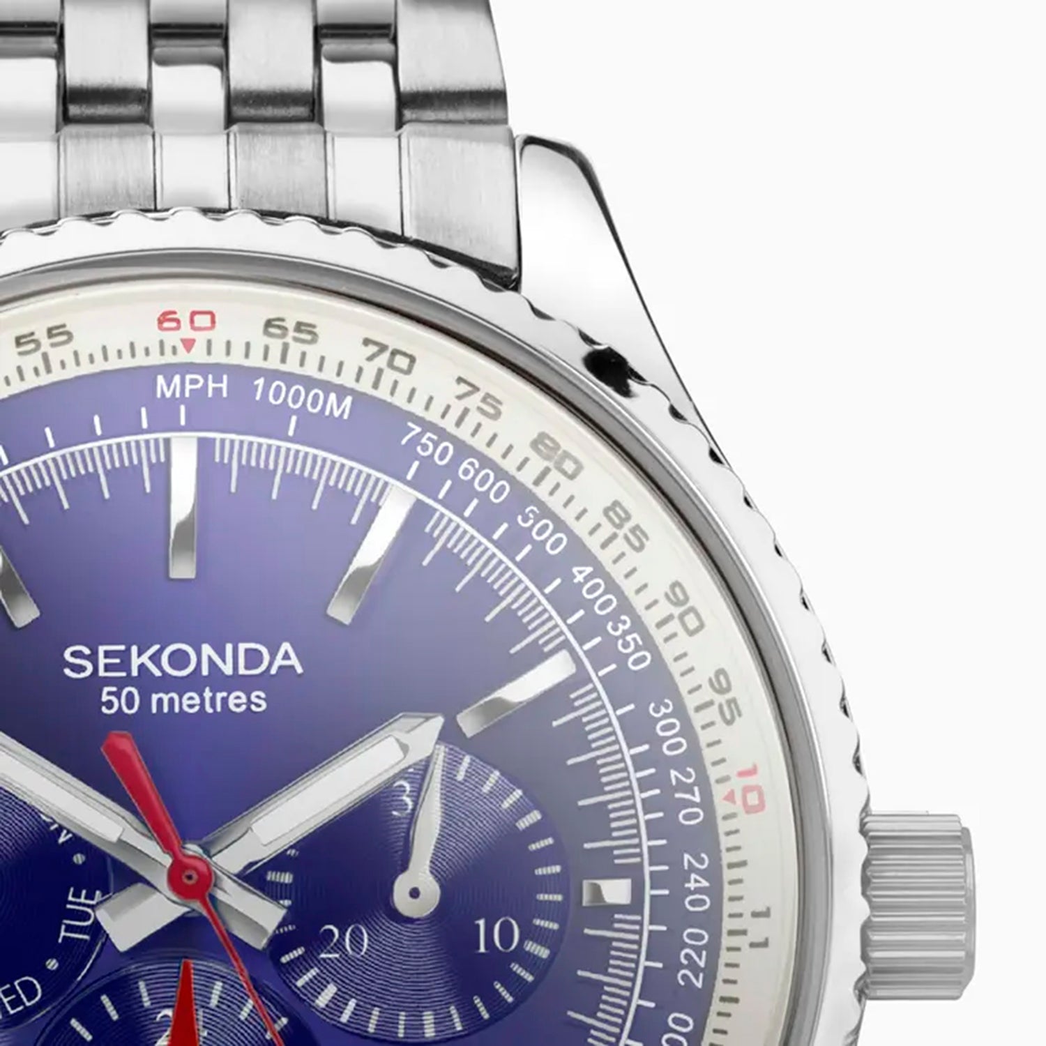 Sekonda Quartz Mens Watch in Stainless Steel - Silver_8552683_4
